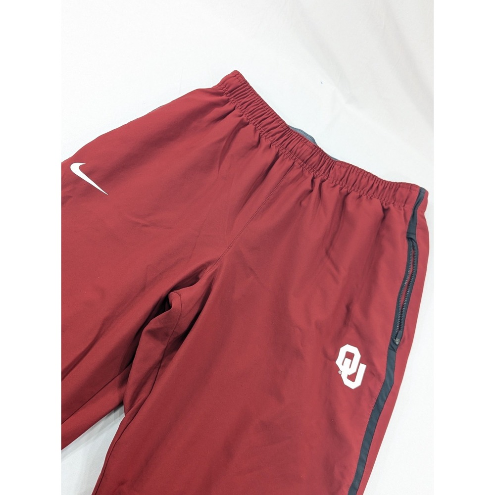 OU Oklahoma Sooners Nike XL Red Dri Fit Issues #45 Men's Maroon Ankle Cords‎